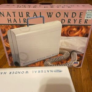 Dazey Natural Wonder Soft Bonnet Hair Dryer